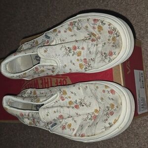 Vans Slip On Floral Sneakers 5w